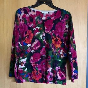 FINAL PRICE Garnet Hill Merino Wool Cardigan